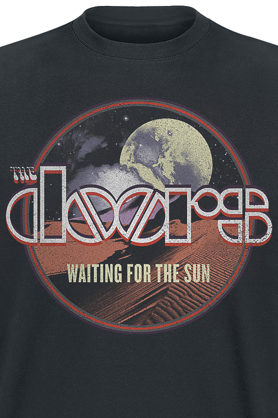 The Doors Waiting For The Sun T-Shirt black - Image 3