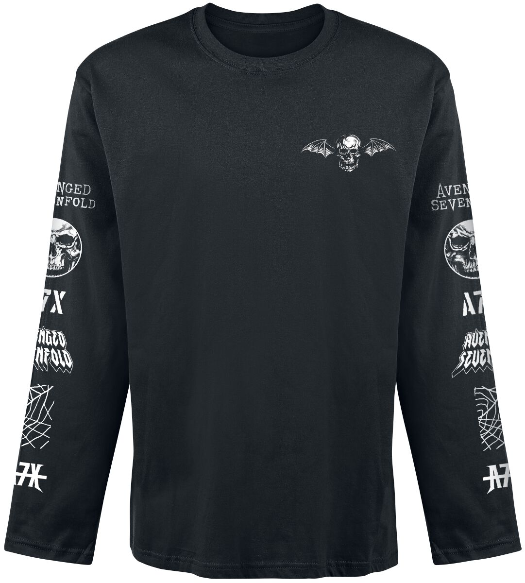 Avenged Sevenfold Logo Long-sleeve Shirt black - Image 2