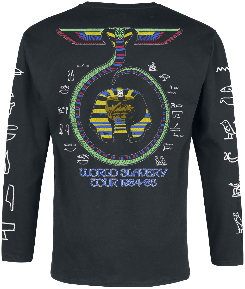 Iron Maiden World Slavery Tour Long-sleeve Shirt black - Image 3