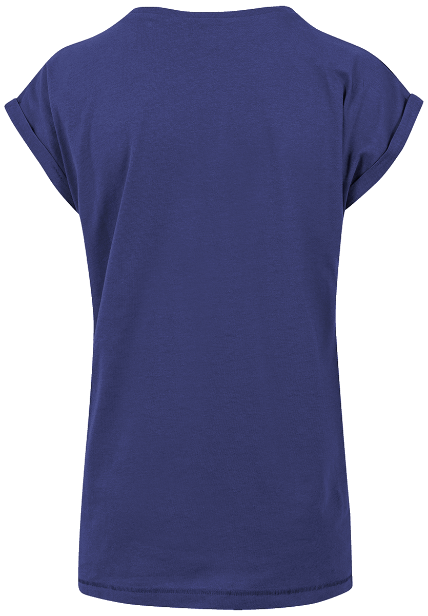 Urban Classics Ladies Extended Shoulder Tee T-Shirt lilac - Image 3