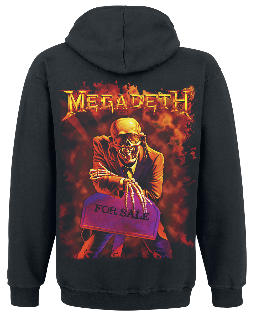 Megadeth For Sale Hoodie black - Image 3