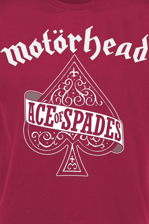 Motörhead Ace Of Spades T-Shirt red - Image 3