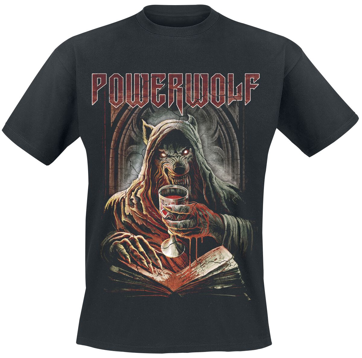 Powerwolf Your Blood T-Shirt black - Image 2