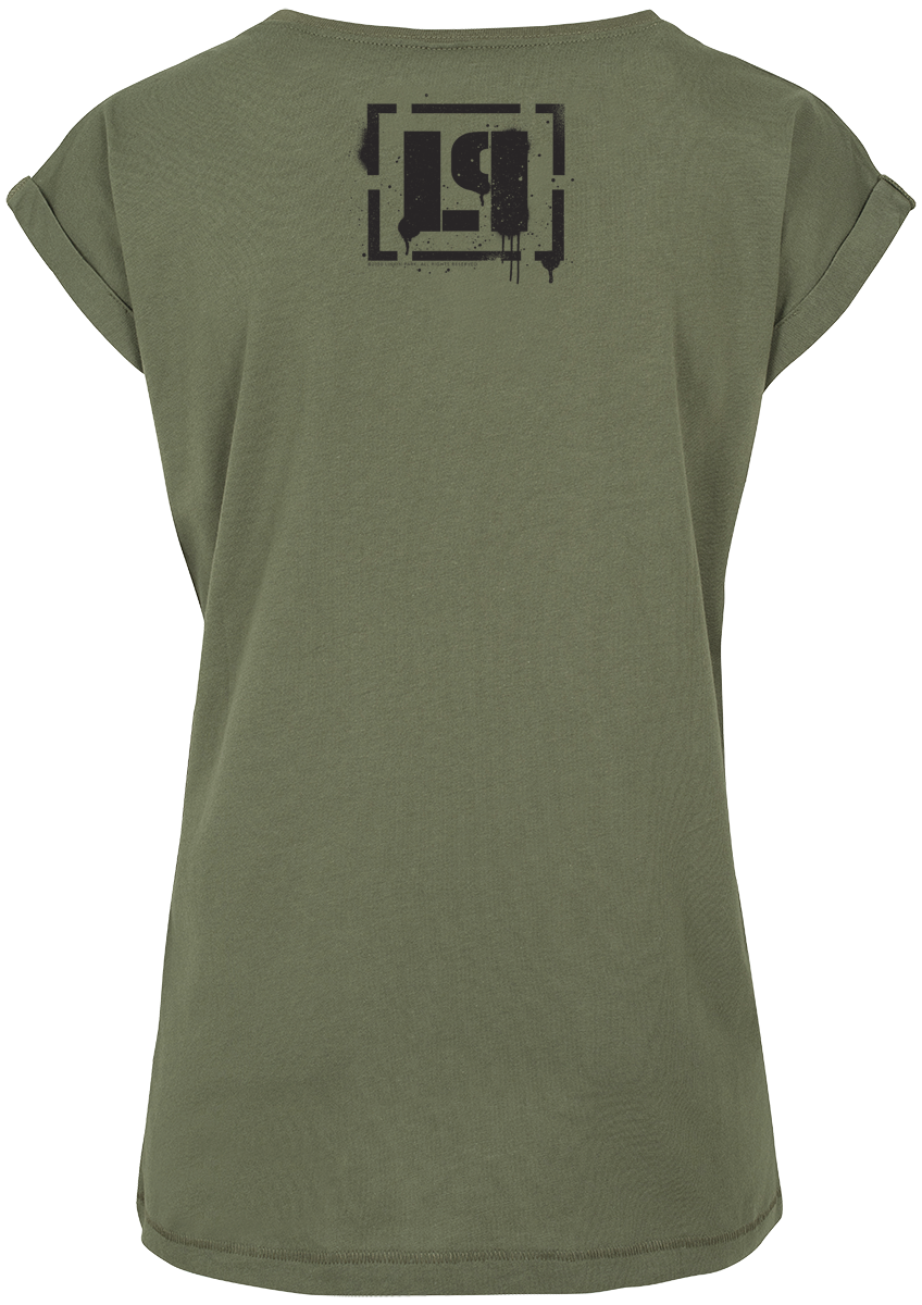 Linkin Park Hybrid Theory T-Shirt olive - Image 3