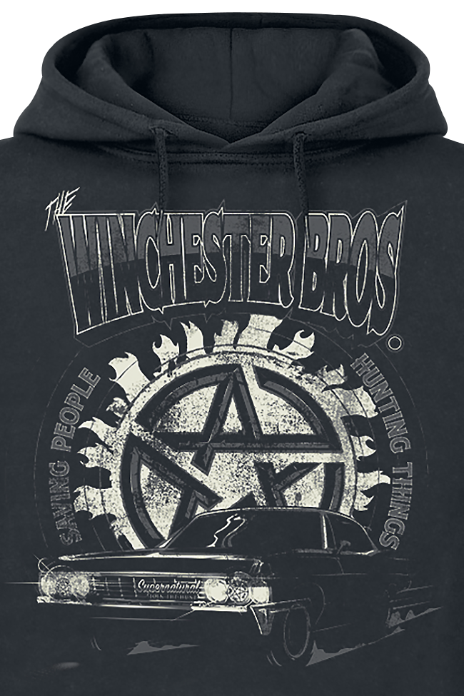 Supernatural Winchester Bros. Hoodie black - Image 3