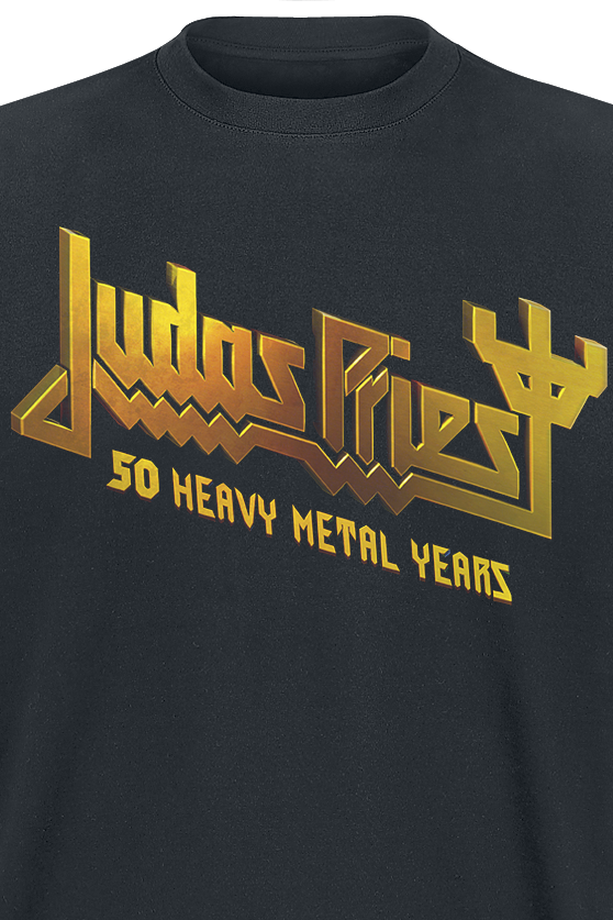 Judas Priest 50 Years Anniversary 2020 T-Shirt black - Image 3