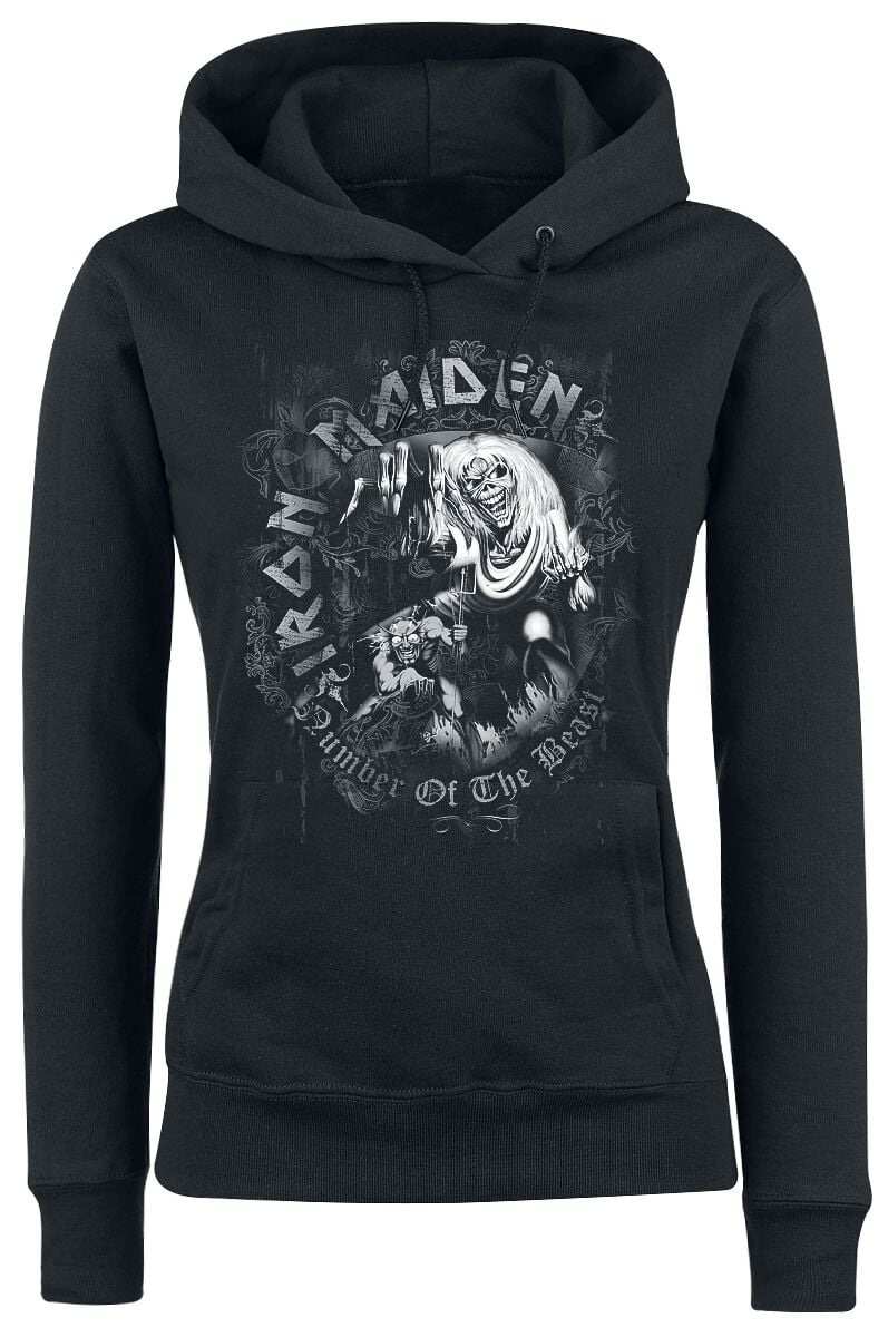 Iron Maiden Number Of The Beast Hoodie black - Image 2