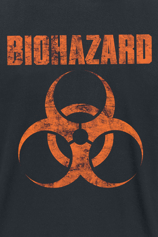 Biohazard Logo T-Shirt black - Image 3