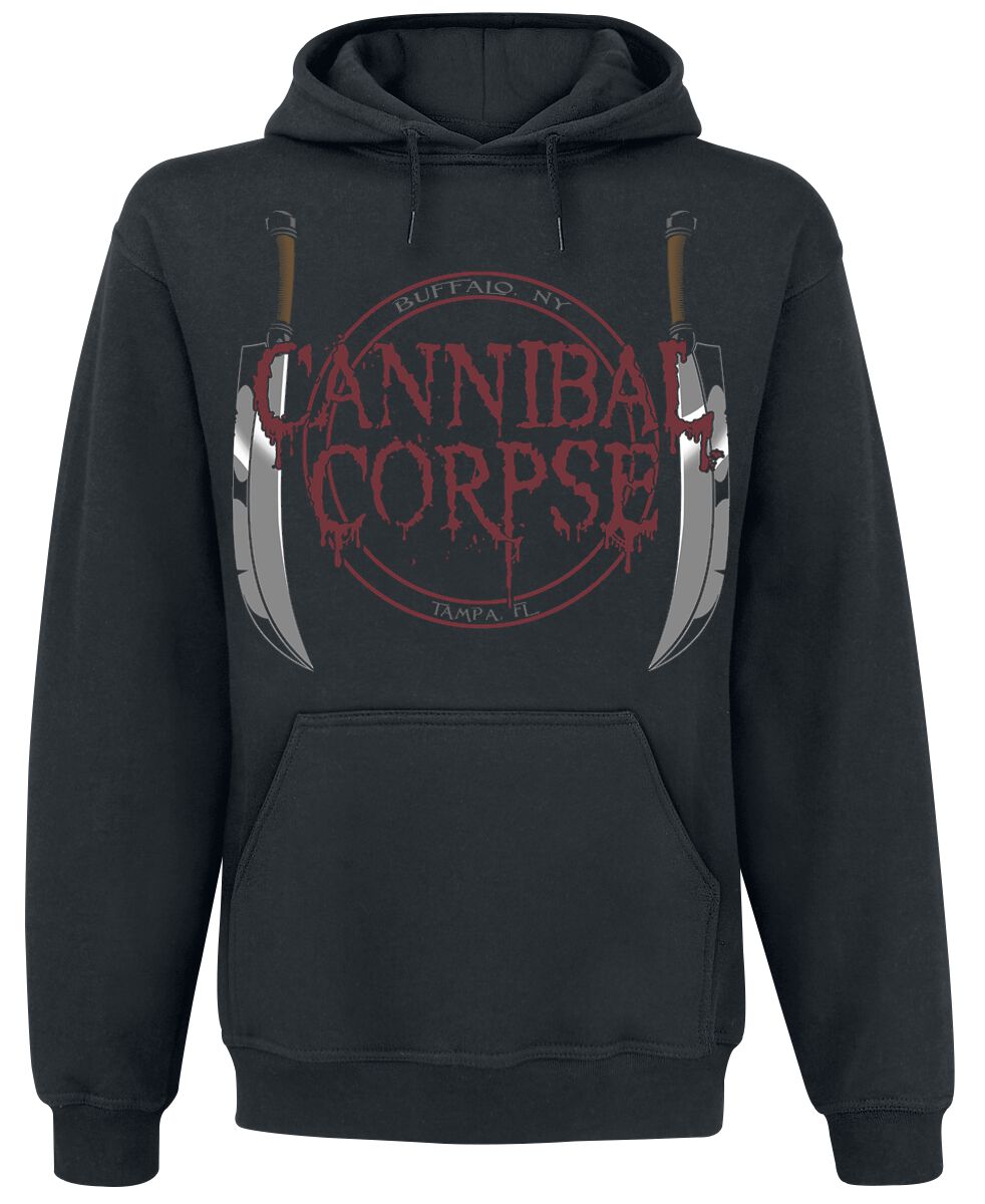 Cannibal Corpse Knife Hoodie black - Image 2