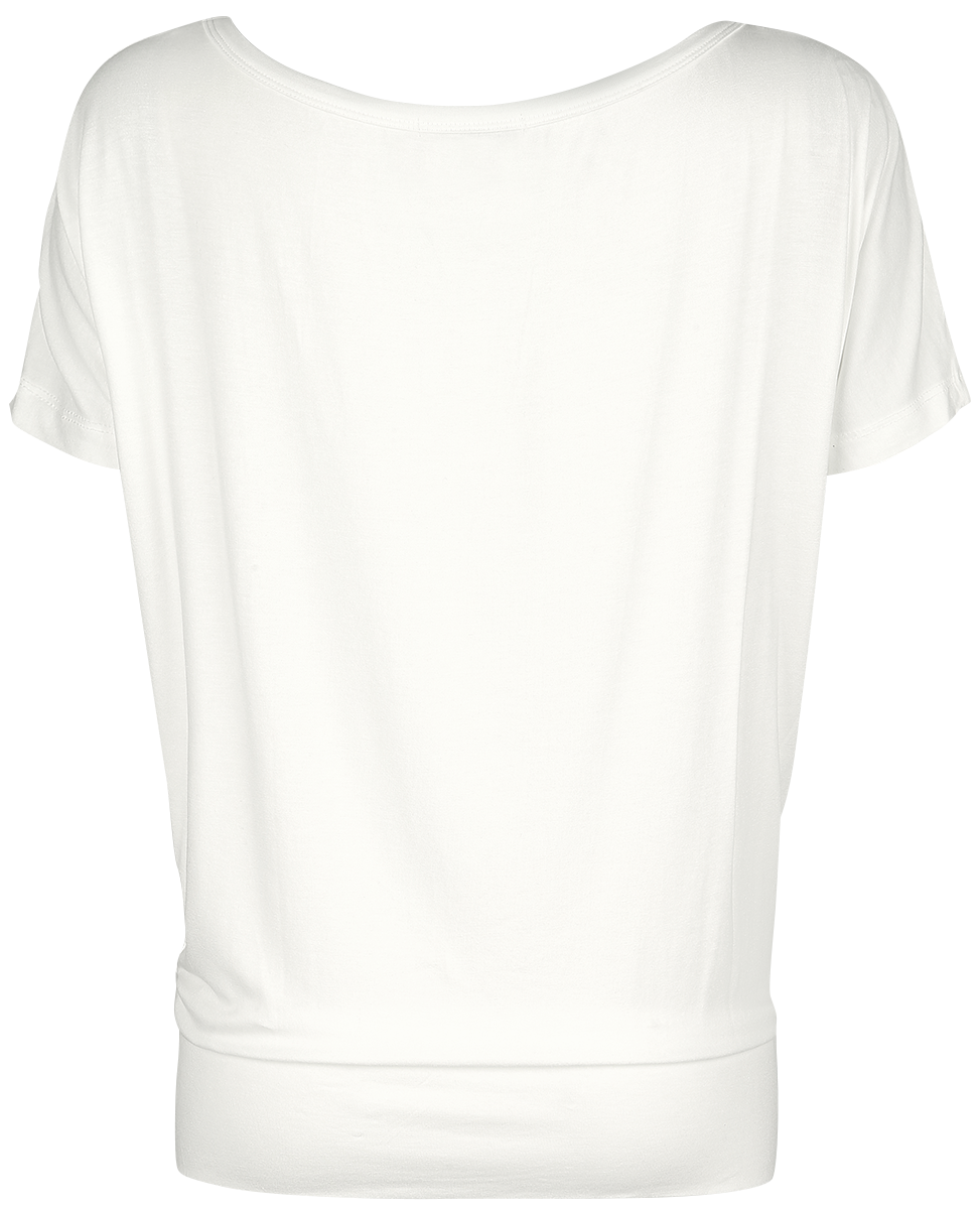 Full Volume by EMP White T-shirt with Crew Neck and Print T-Shirt white - Image 3