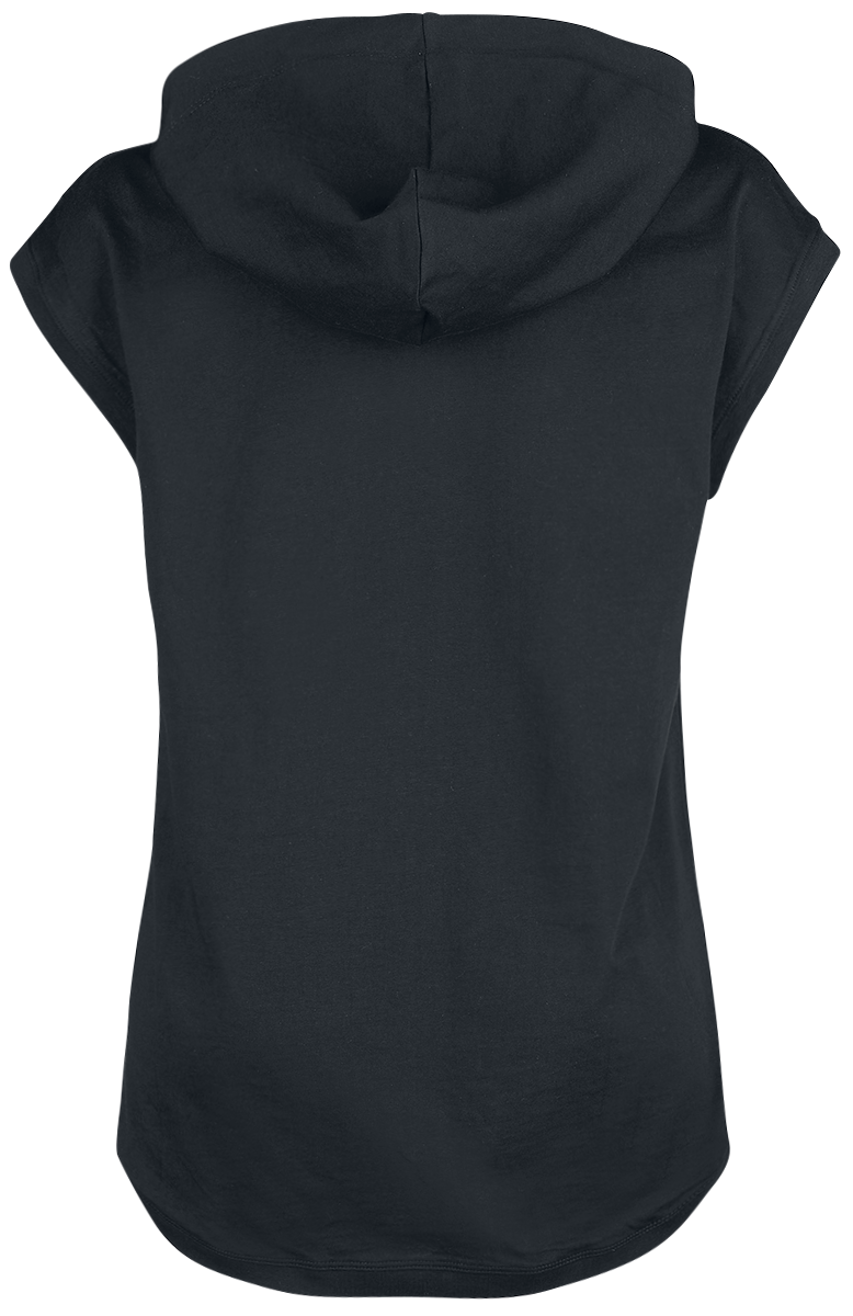 RED by EMP Sleeveless Hoodie T-Shirt black - Image 3