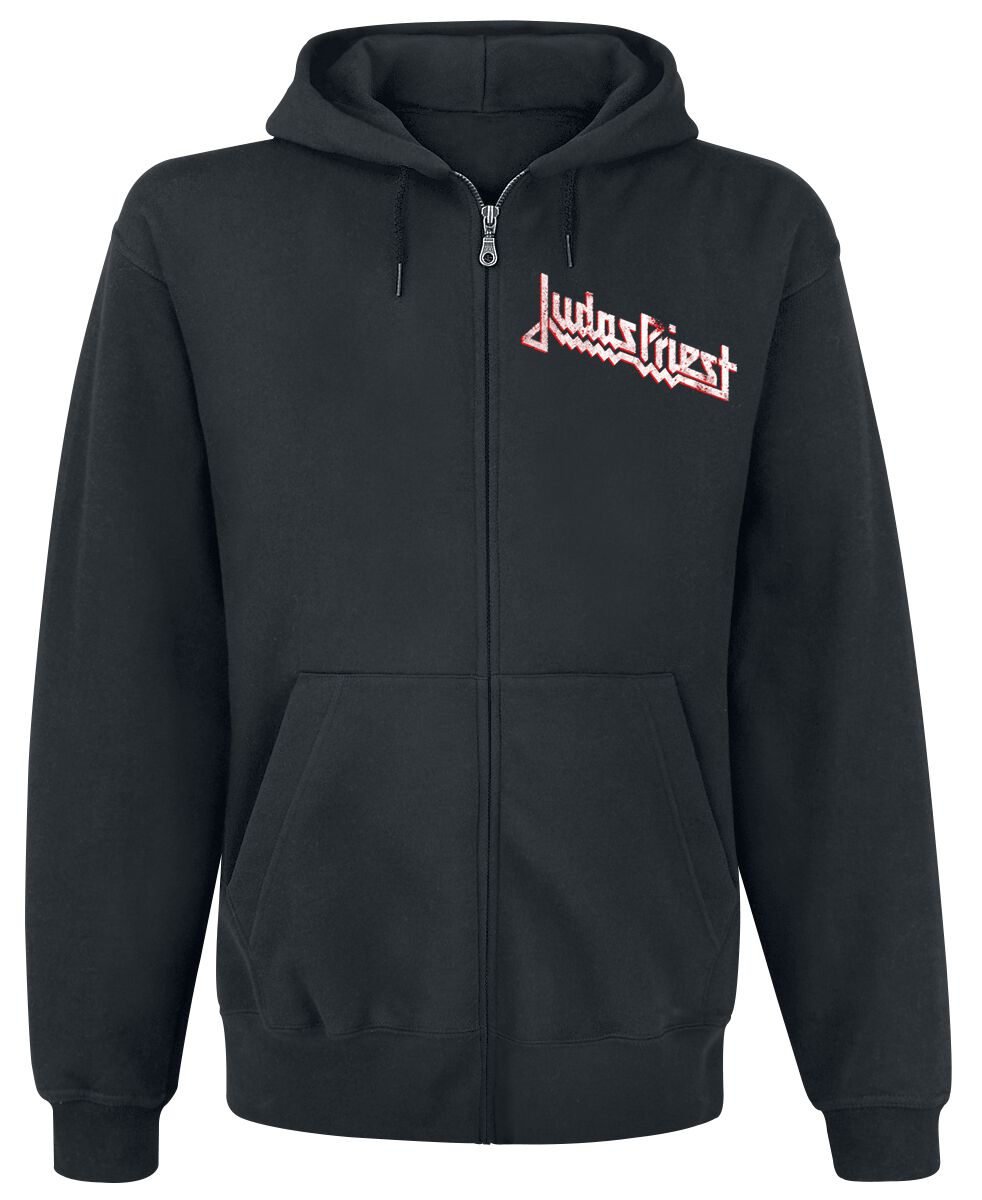Judas Priest Painkiller Hoodie Jacket black - Image 2