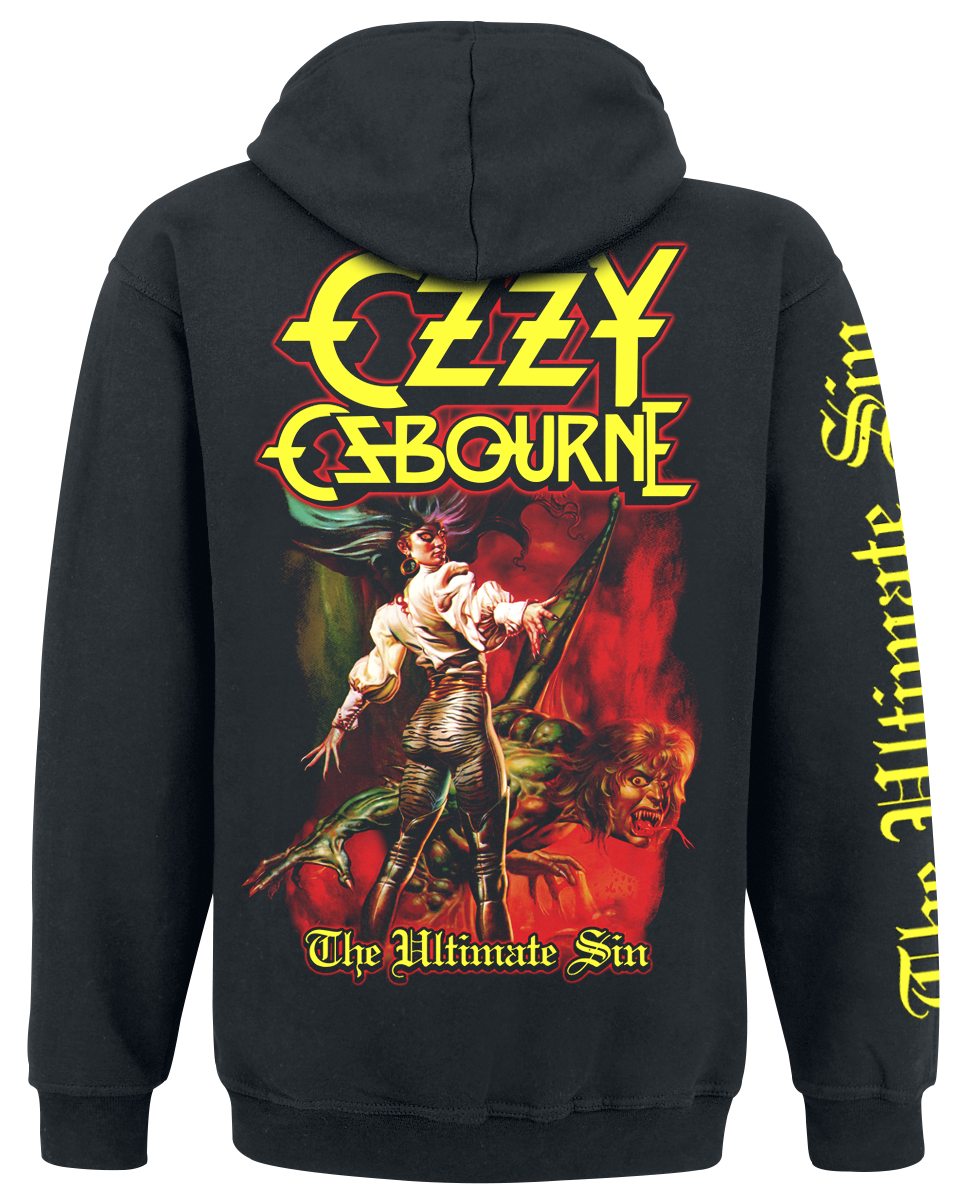 Ozzy Osbourne Ultimate Sin Hoodie Jacket black - Image 3