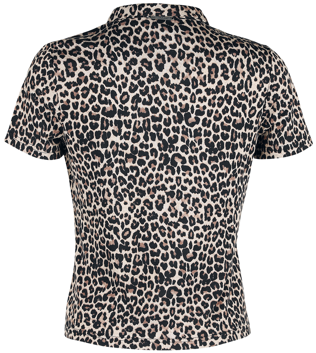 Pussy Deluxe Leopard Print Short Blouse Blouse leopard - Image 3