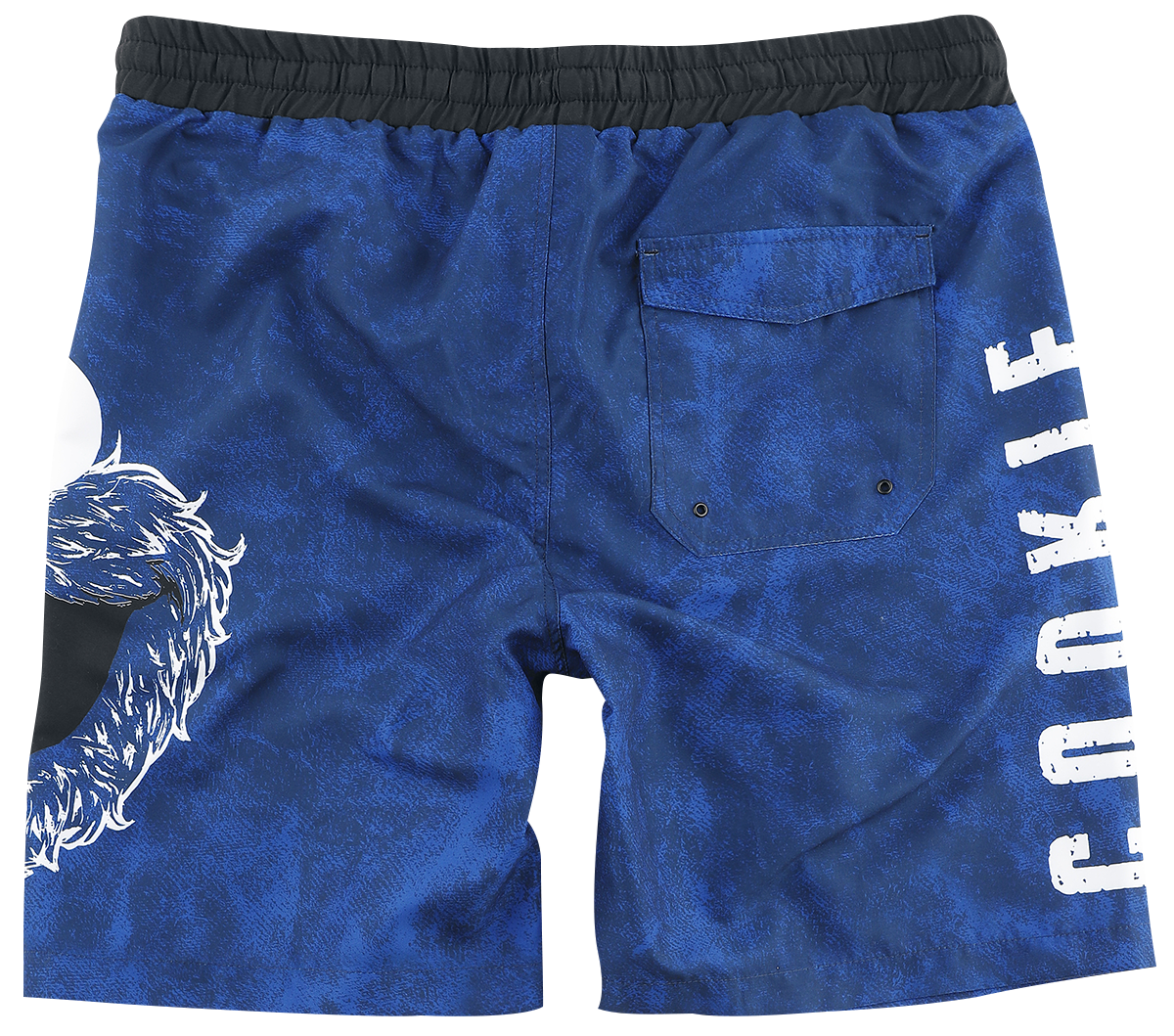 Sesame Street Cookie Monster - Face Swim Shorts blue - Image 3