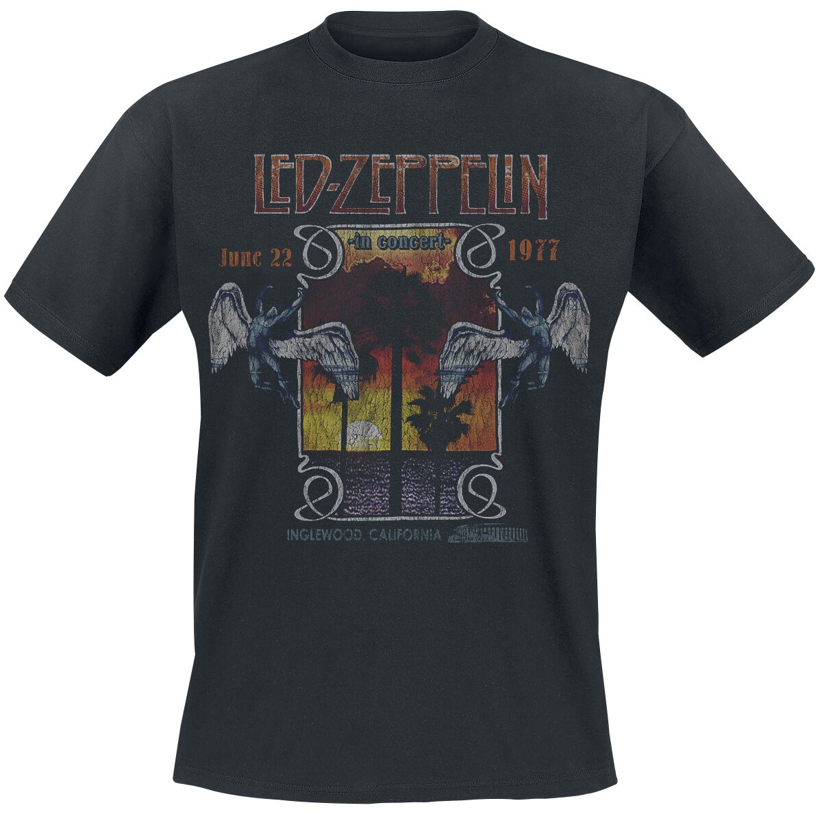 Led Zeppelin Inglewood T-Shirt black - Image 2