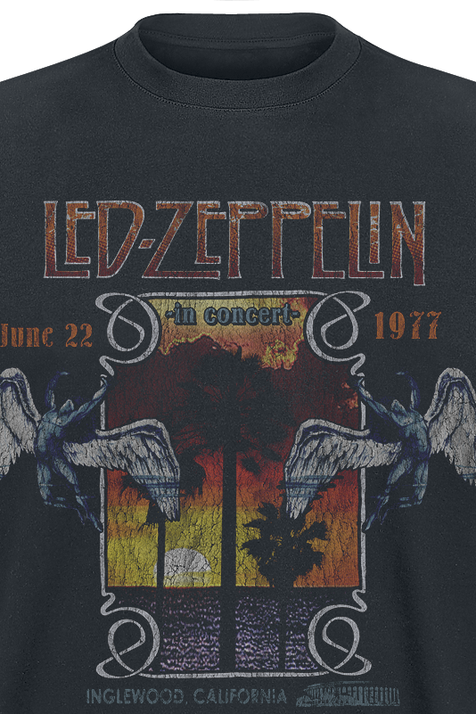 Led Zeppelin Inglewood T-Shirt black - Image 3