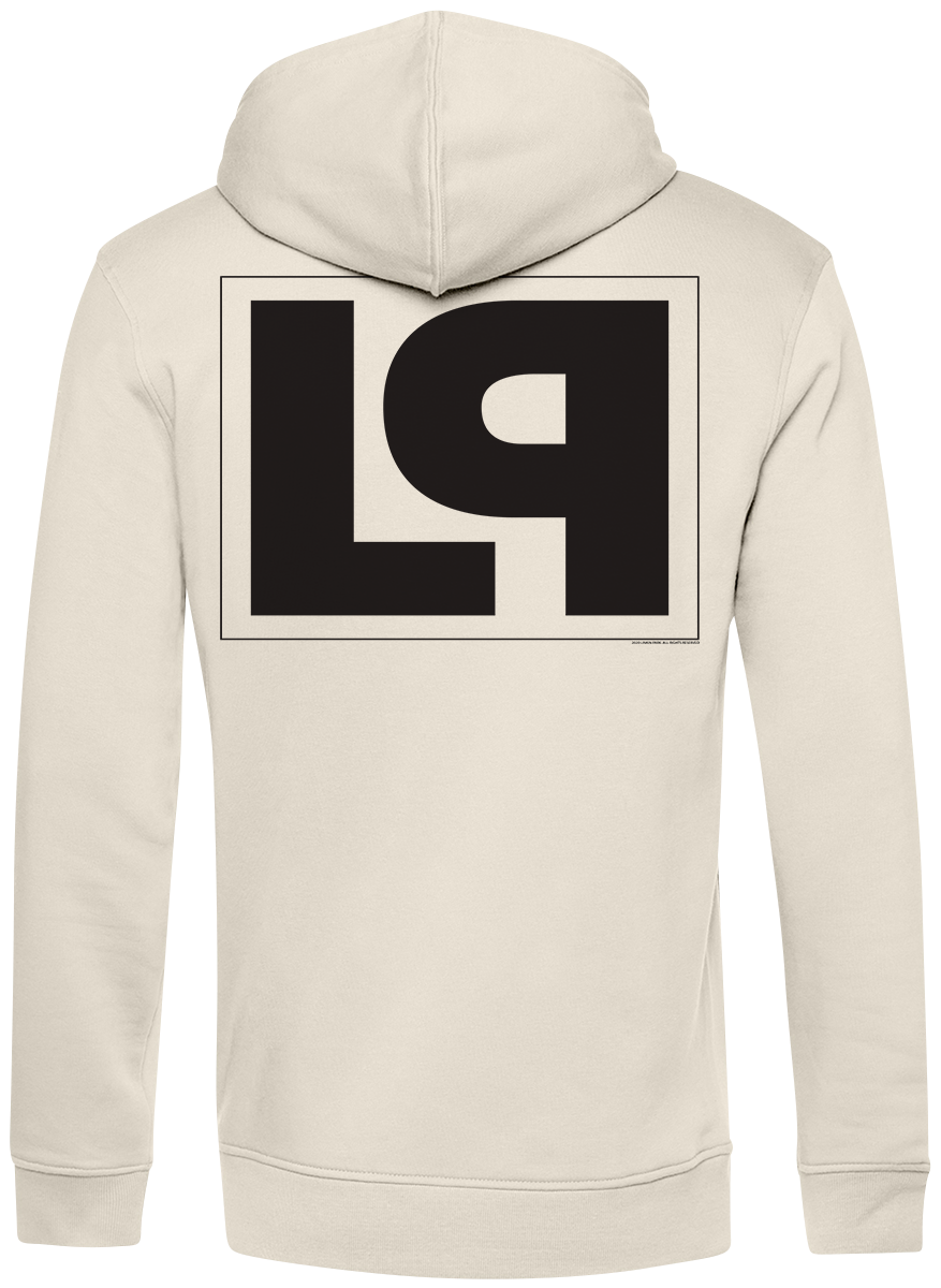 Linkin Park Hybrid Theory – Red Flag Hoodie beige - Image 3