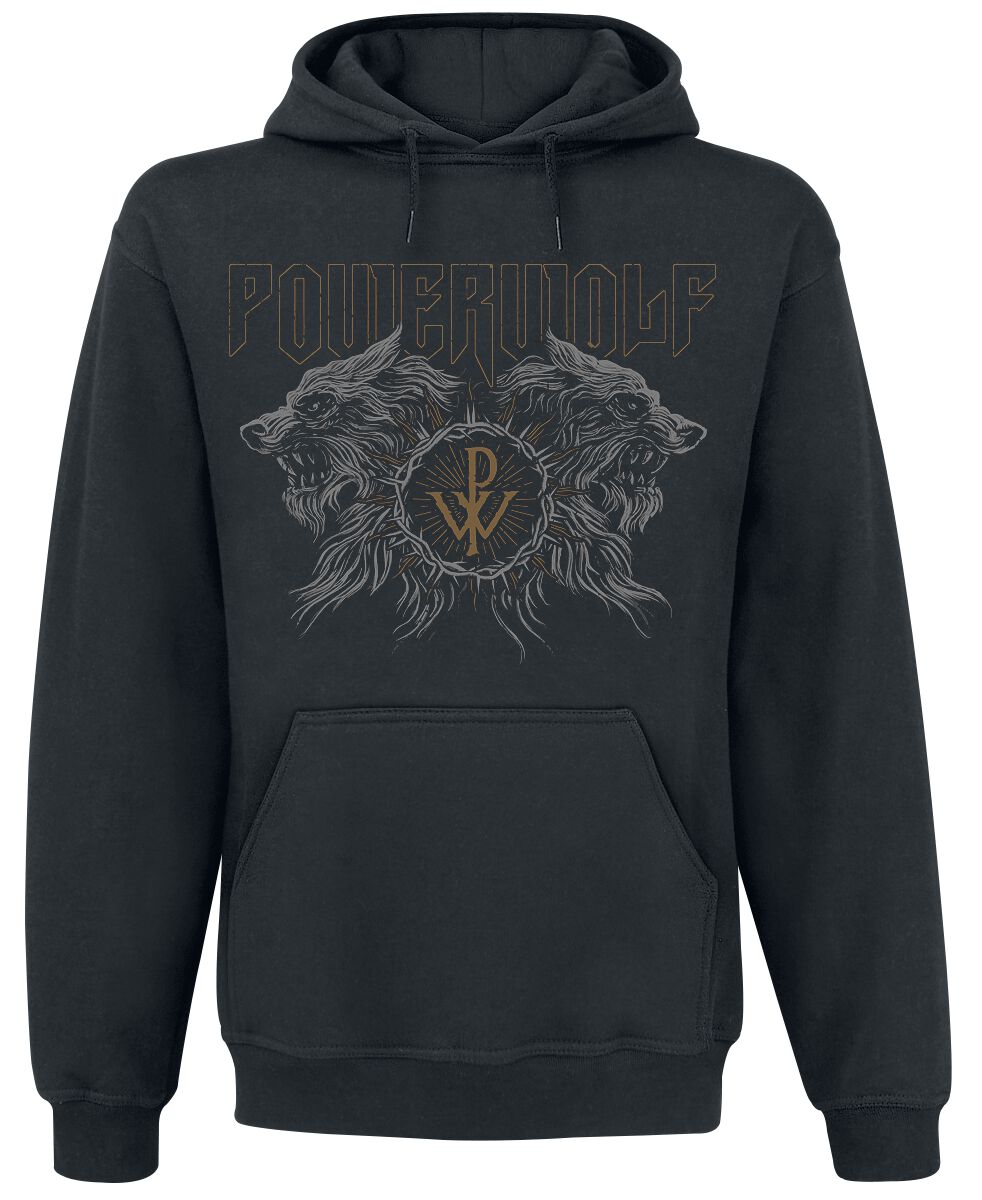 Powerwolf Crest Wolves Hoodie black - Image 2