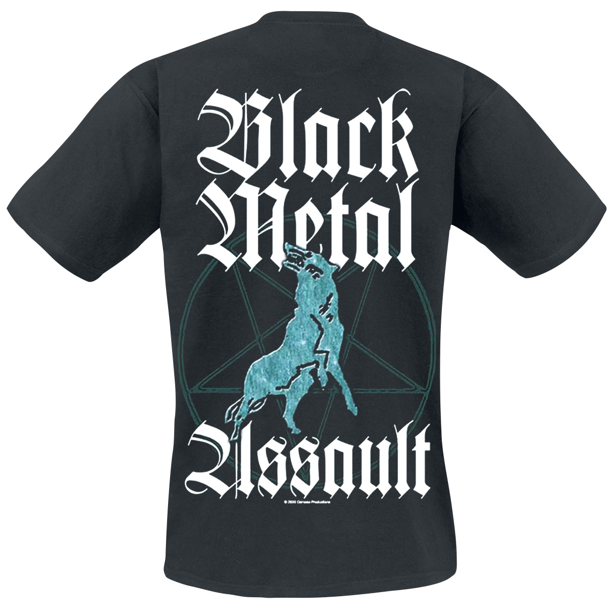 Marduk Black Metal Assault T-Shirt black - Image 3