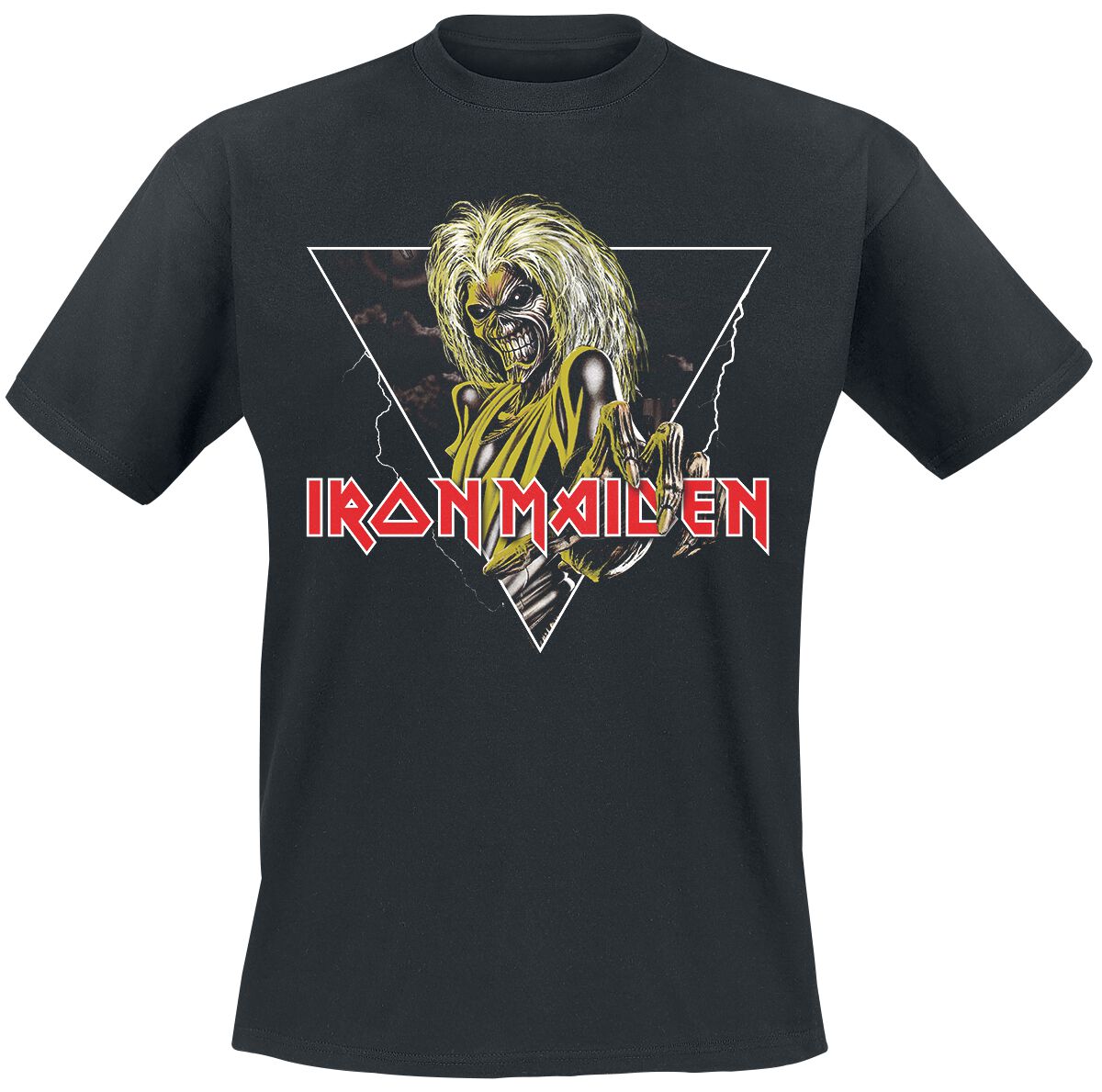 Iron Maiden Killers Triangle T-Shirt black - Image 2