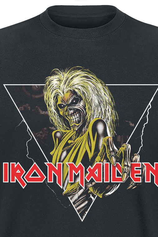 Iron Maiden Killers Triangle T-Shirt black - Image 3