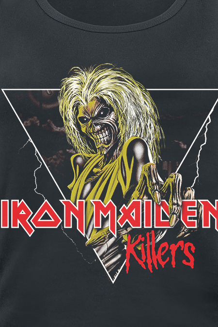 Iron Maiden Killers Triangle Top black - Image 3