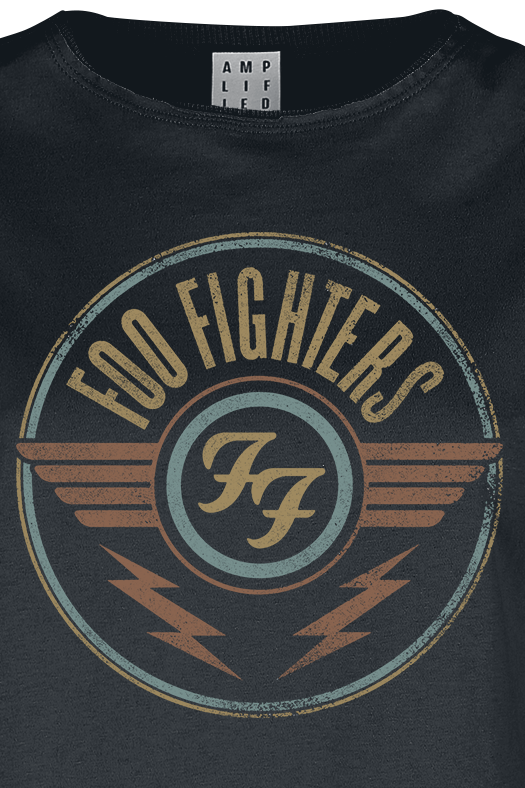 Foo Fighters Amplified Collection - Air T-Shirt charcoal - Image 3