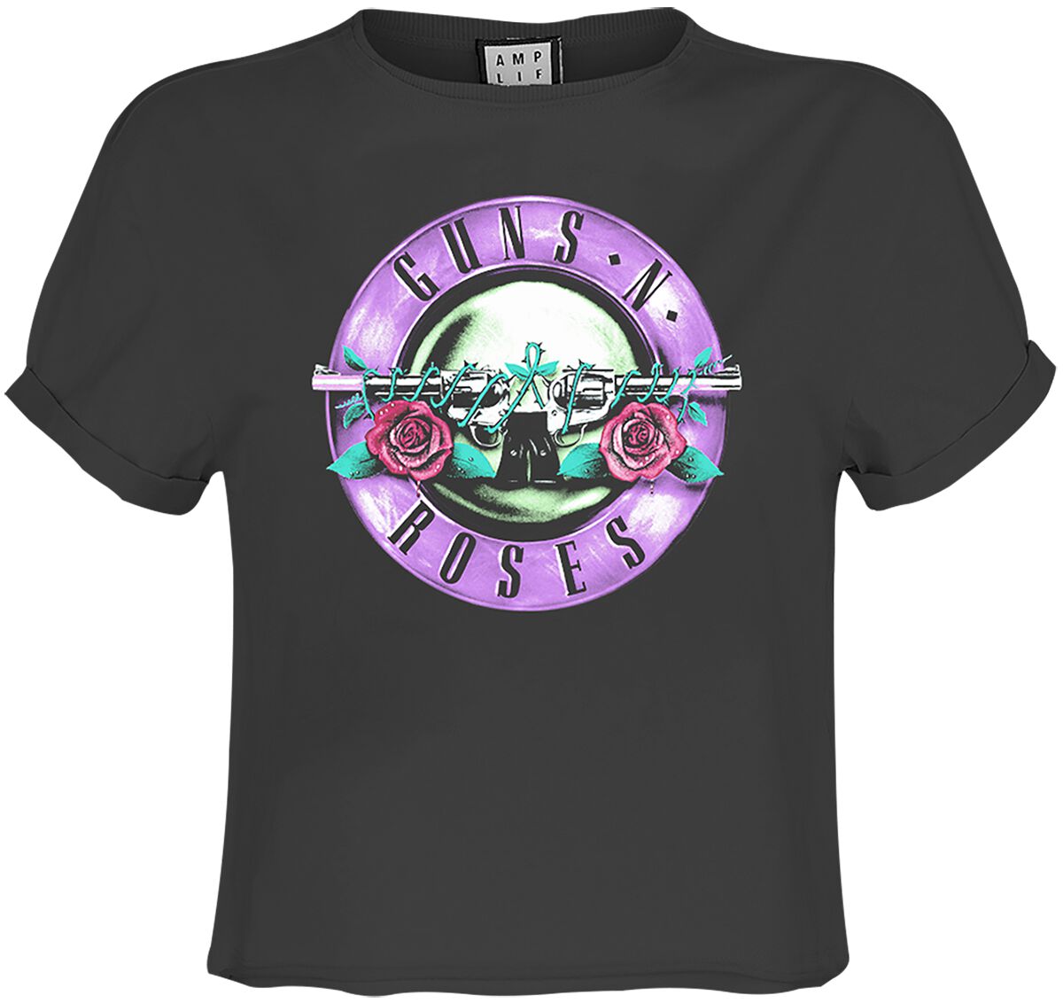 Guns N' Roses Amplified Collection - Tonal Bullet T-Shirt charcoal - Image 2