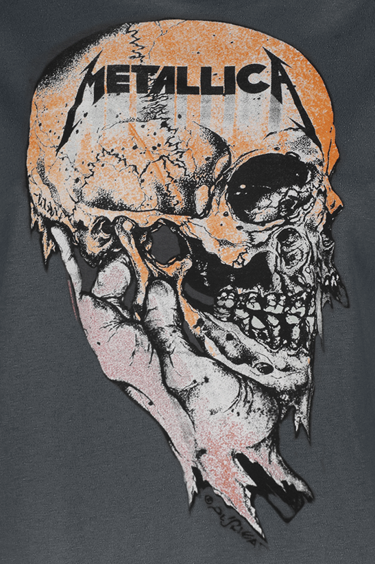 Metallica Amplified Collection - Sad But True T-Shirt charcoal - Image 3