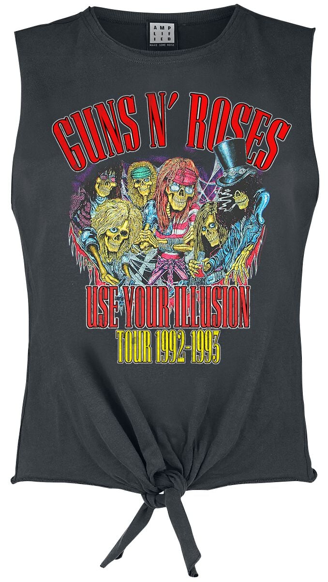 Guns N' Roses Amplified Collection - Use Your Illusion 93-94 Top charcoal - Image 2
