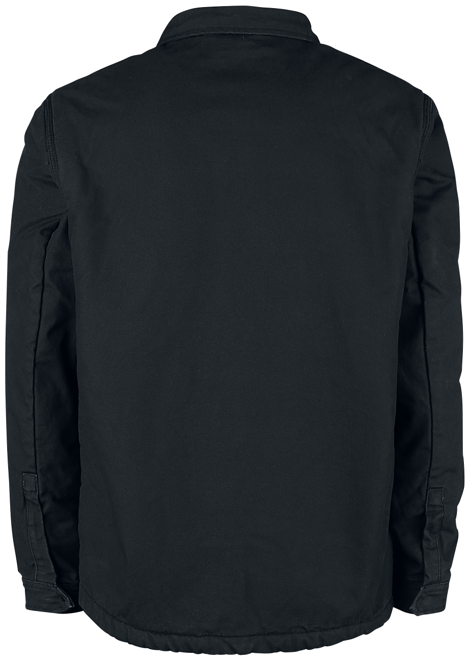 Vintage Industries Dean Sherpa Mid-Season Jackets black - Image 3