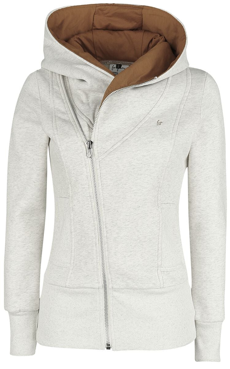 Forplay Sarah Hoodie Jacket mottled grey - Image 2