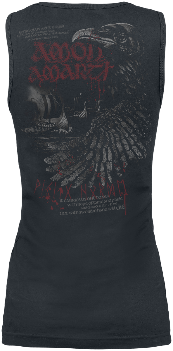 Amon Amarth Hammer Top black - Image 3