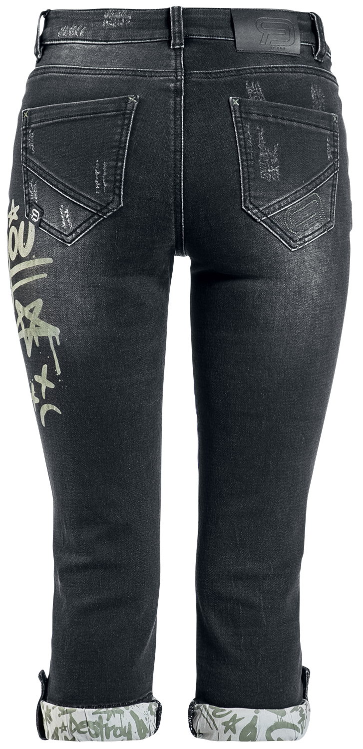 RED by EMP Pick Up The Pieces Shorts black - Image 3