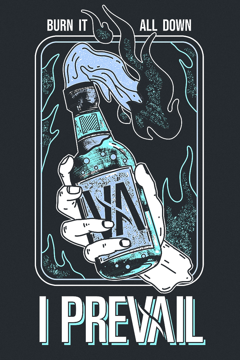 I Prevail Molly T-Shirt black - Image 3