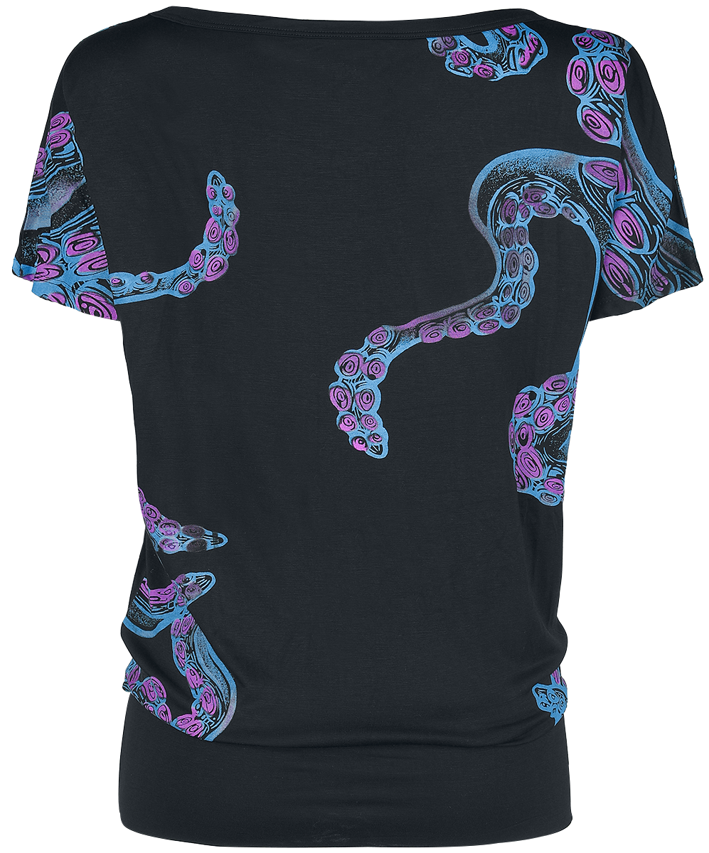 Full Volume by EMP T-Shirt with Kraken T-Shirt multicolour - Image 3