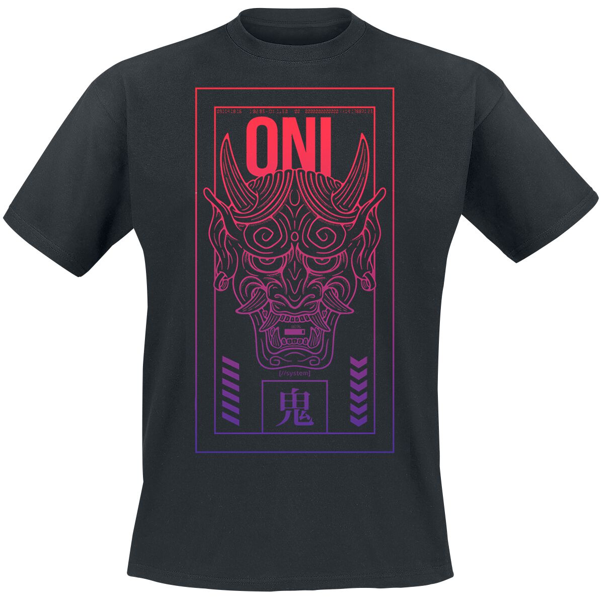 NEOMACHI AKUMA T-Shirt black - Image 2