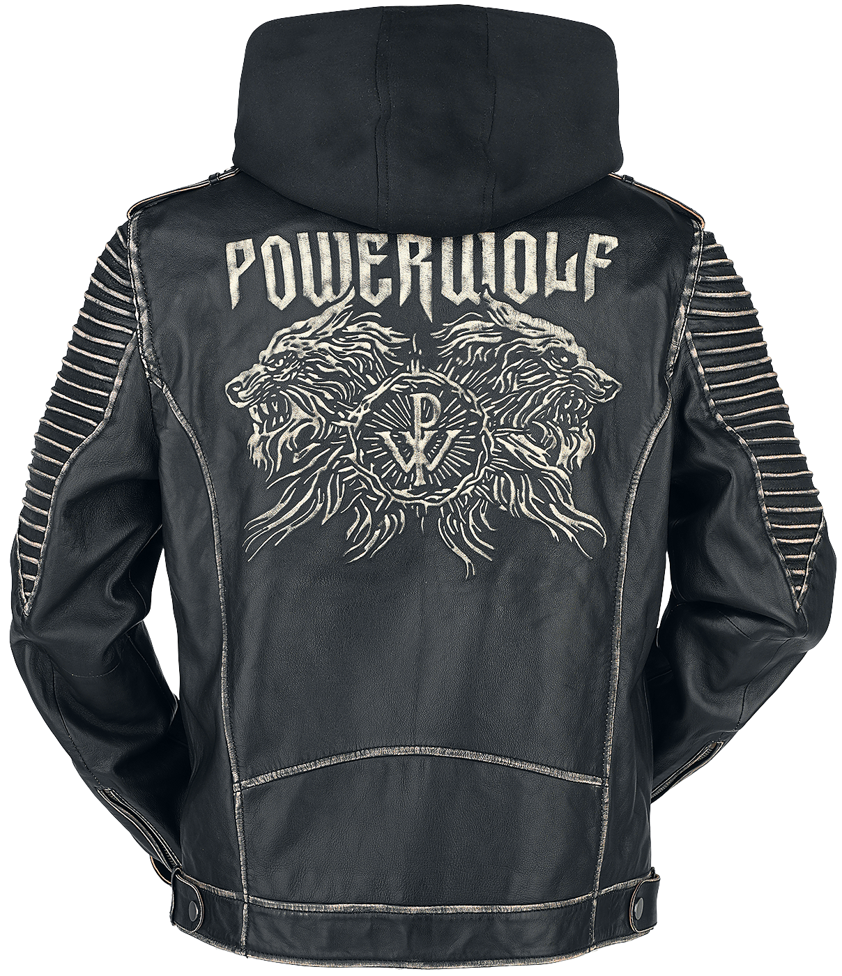 Powerwolf EMP Signature Collection Leather Jacket black - Image 3