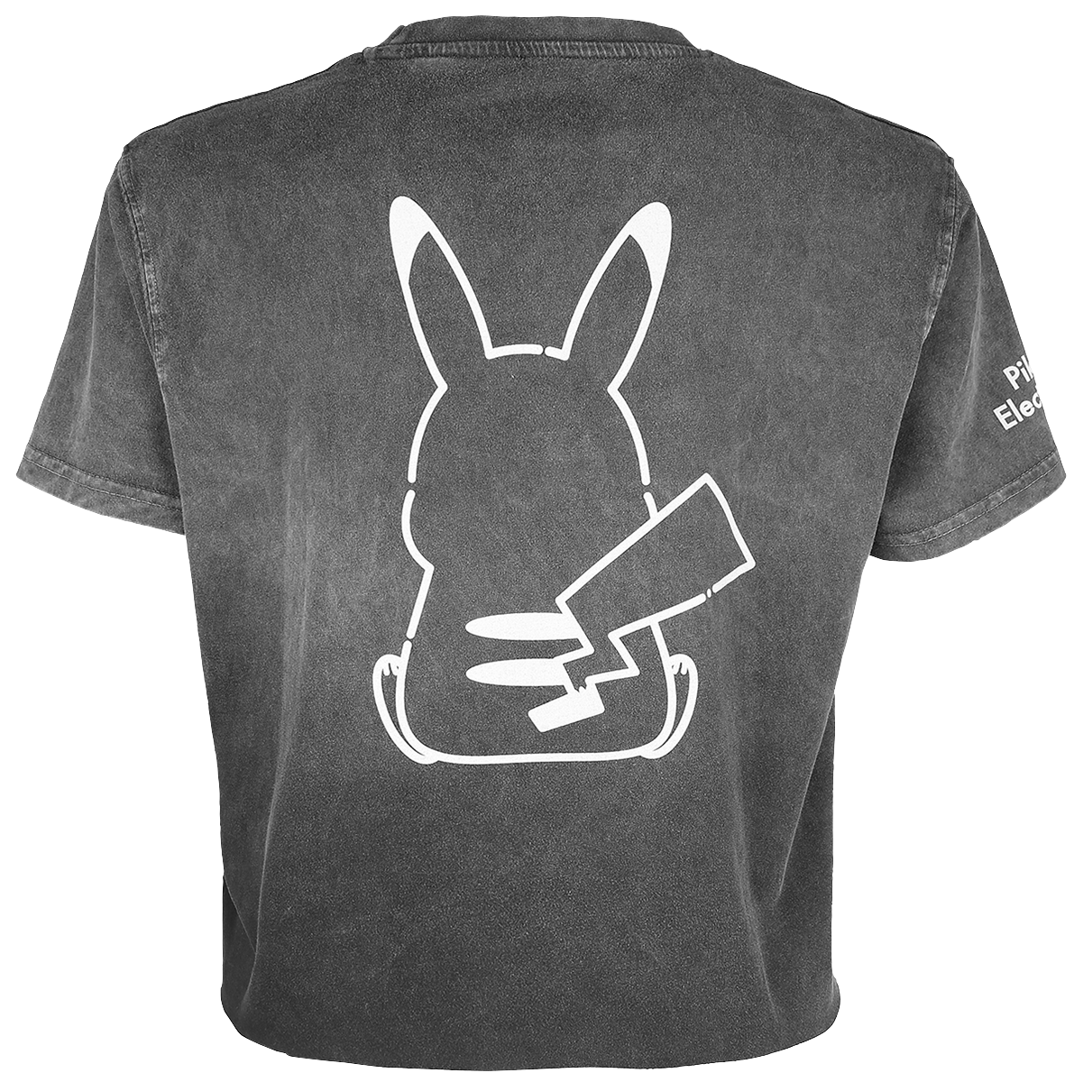 Pokémon Pikachu T-Shirt grey - Image 3