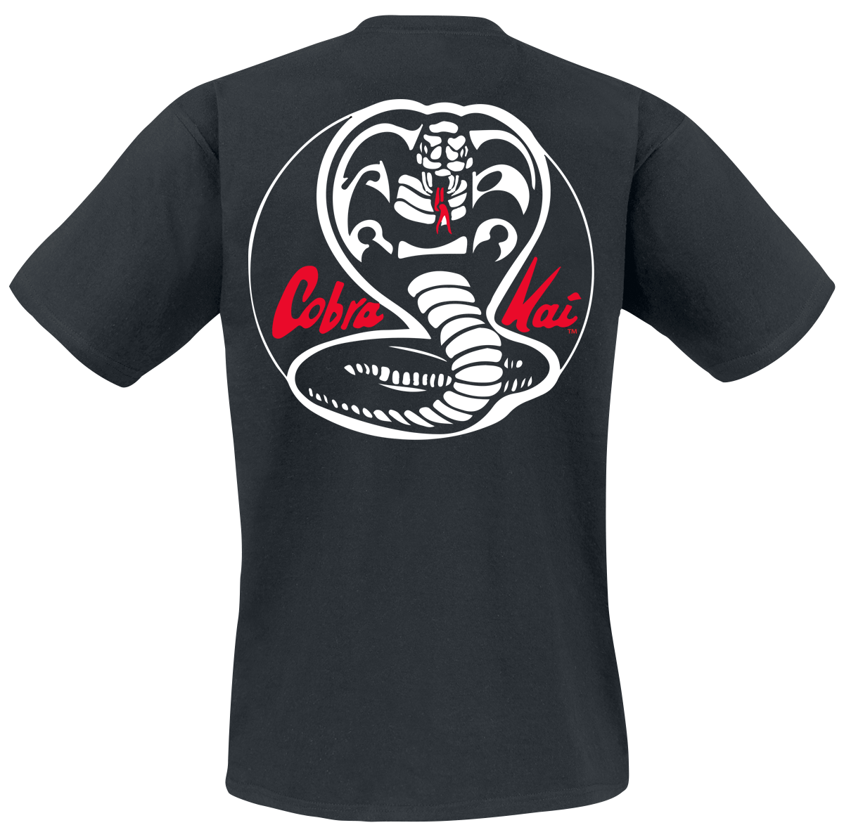 Cobra Kai Cobra Kai White Patches T-Shirt black - Image 3