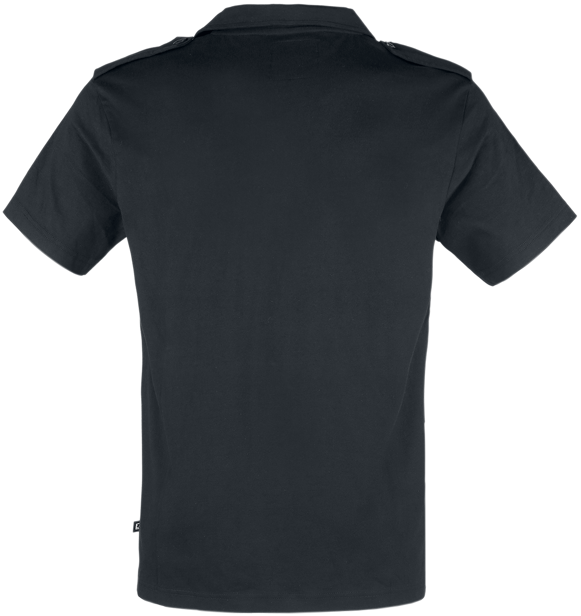 Brandit Jersey Polo Shirt Jon Short Sleeve Polo Shirt black - Image 3