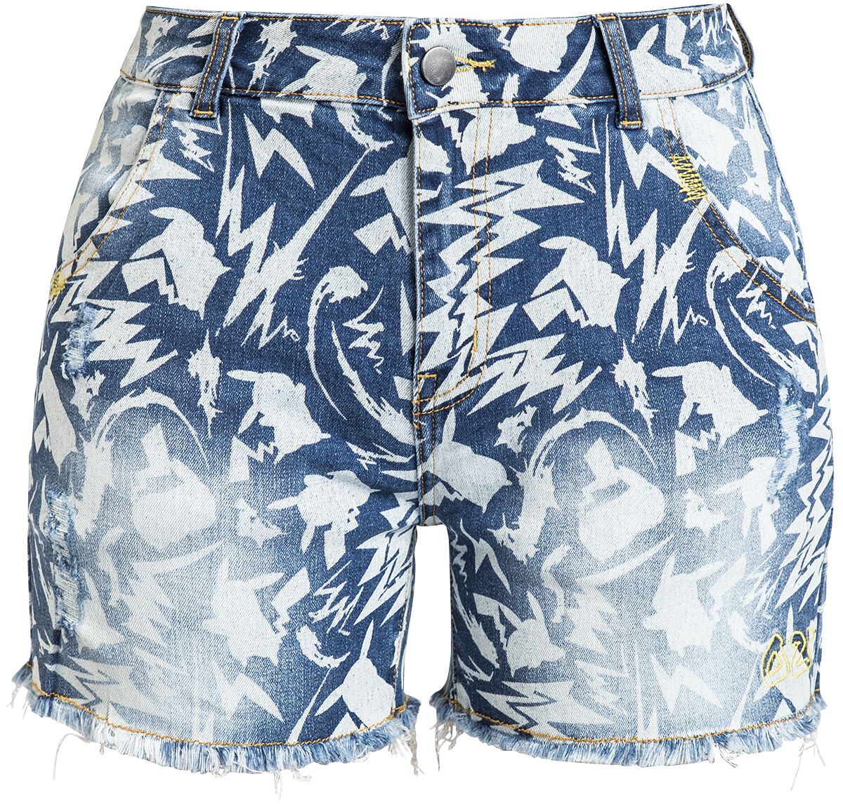 Pokémon Pikachu - Retro Summer Shorts blue - Image 2