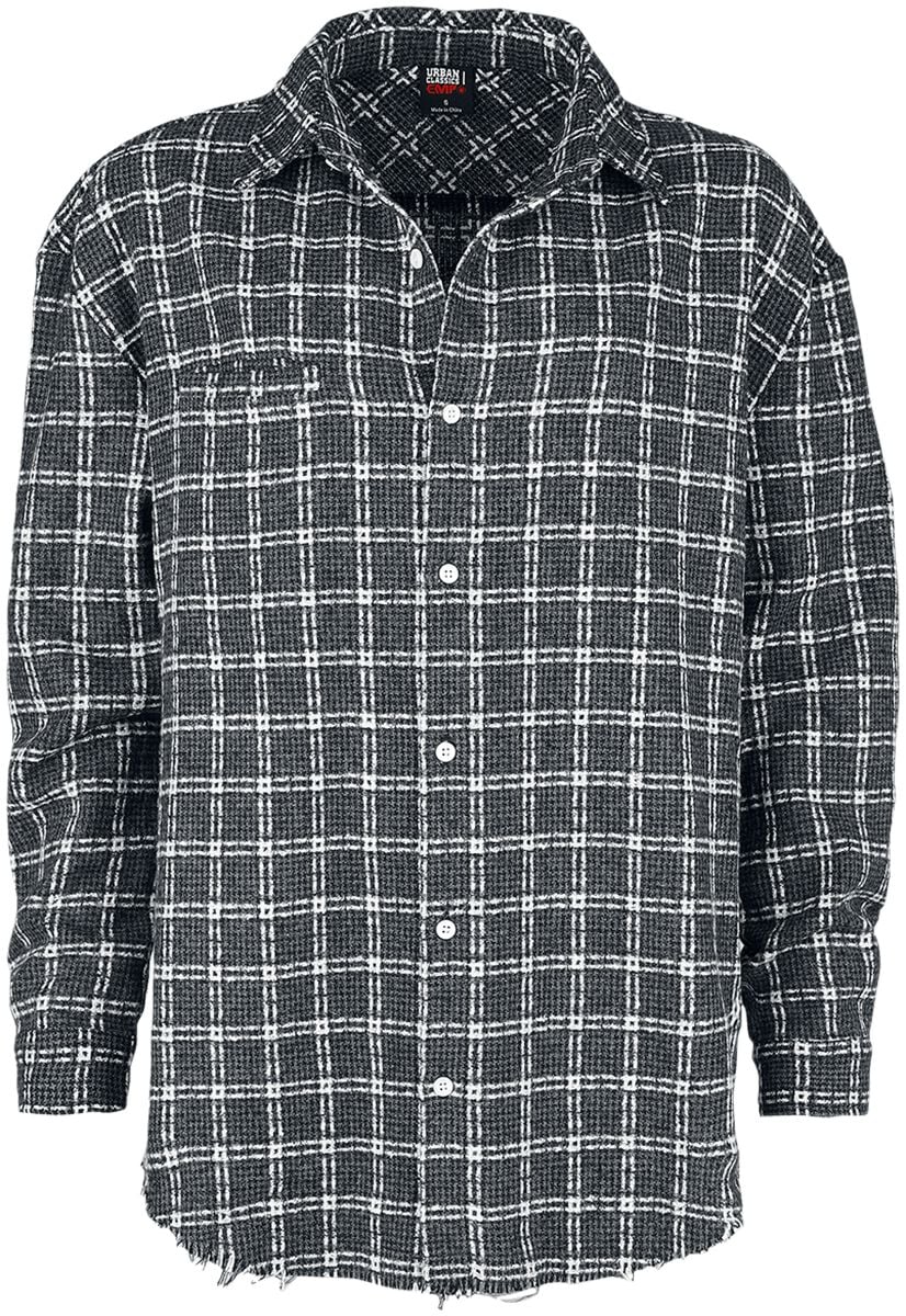 EMP Special Collection EMP Special Collection X Urban Classics unisex chequered shirt Longsleeve black - Image 2