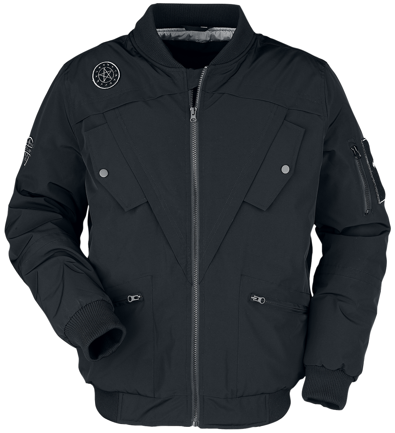 Gothicana by EMP Be faithless Mid-Season Jackets black - Image 3