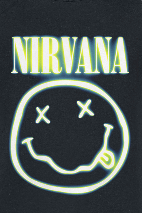Nirvana Neon Logo Tanktop black - Image 3