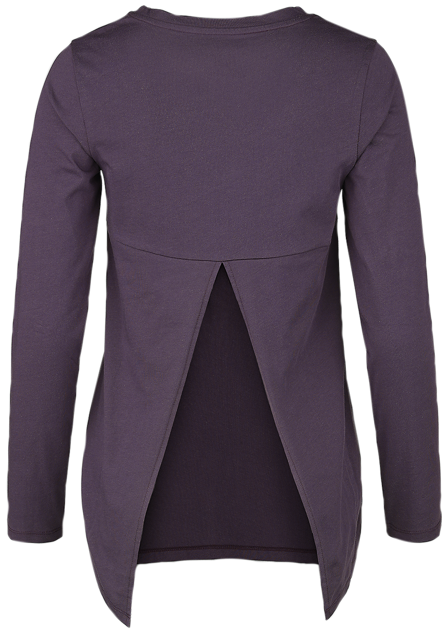 Full Volume by EMP Long-sleeved shirt with galaxy butterfly print Long-sleeve Shirt lilac - Image 3