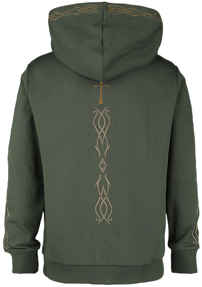 The Lord Of The Rings Dunedain Hoodie dark green - Image 3