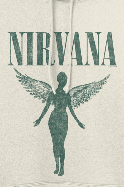 Nirvana Angel Hoodie beige - Image 3