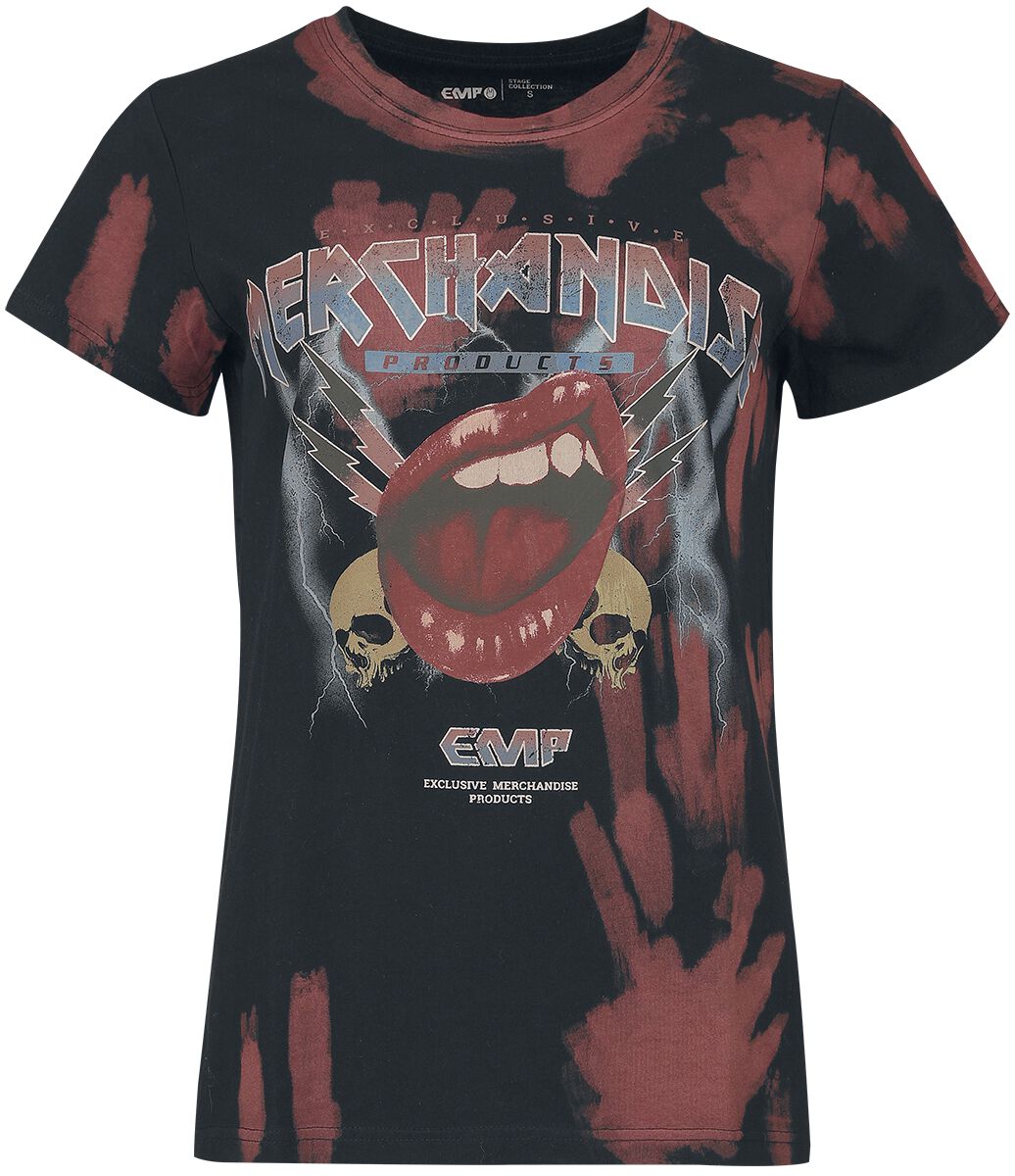 EMP Stage Collection T-shirt with EMP vintage print T-Shirt black - Image 2